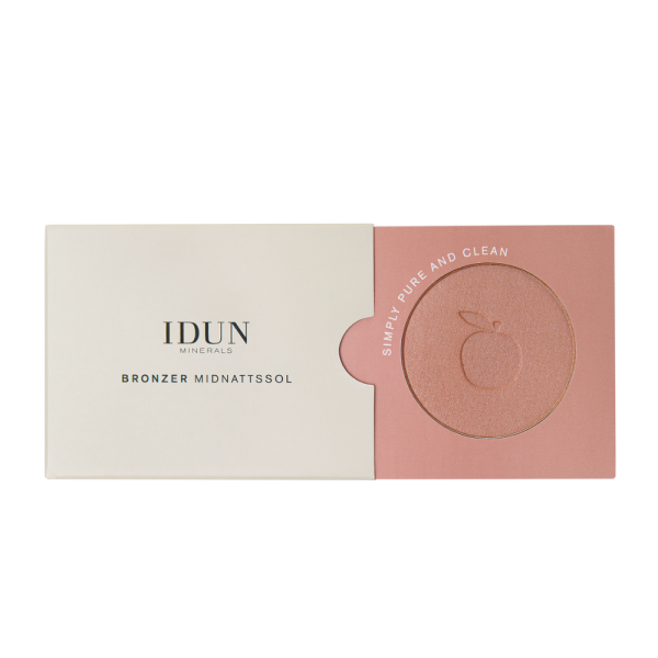 IDUN Minerals bronzinanti pudra Midnattssol Nr. 1622, 5 g – suteikia spindesį.