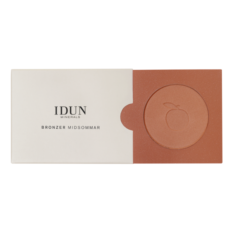 IDUN Minerals švytėjimo suteikianti bronzinė pudra Midsommar, 4,6 g.