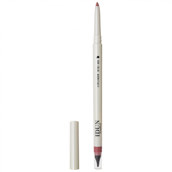 IDUN Minerals lūpų pieštukas Bibi, rožinės/smėlio Nr. 6303, 0,35 g