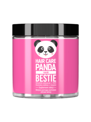 Maisto papildas nuo plaukų slinkimo „Hair Care Panda Bestie“