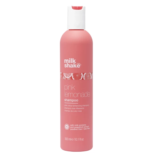 PINK LEMONADE SHAMPOO rožinis šampūnas šviesiems arba šviesintiems plaukams
