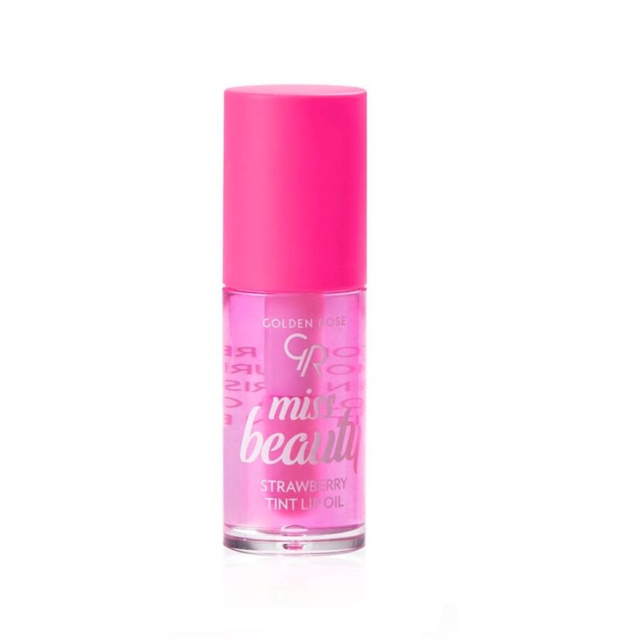 Golden Rose | Miss Beauty | Lūpų aliejus Strawberry 6ml