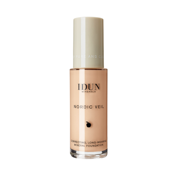 IDUN Minerals skystas makiažo pagrindas Nordic Veil Siri Nr. 1310, 26 ml