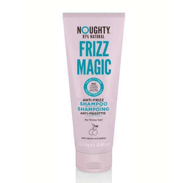 Noughty Frizz Magic glotninantis šampūnas su marulos aliejumi ir japoninių ridikų ekstraktais, 250 ml