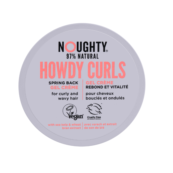 Noughty Howdy Curls gelis-kremas garbanotiems plaukams, 200ml
