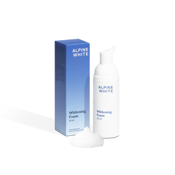 alt="Balinamosios dantų putos 50 ml – Whitening Foam" alt="dantų balinimo putos švelniam baltumui" alt="Whitening Foam balinamosios putos kasdienai"