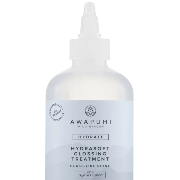 Blizgesio suteikianti plaukų kaukė 236 ml Awapuhi Wild Ginger Hydrasoft Glossing Treatment