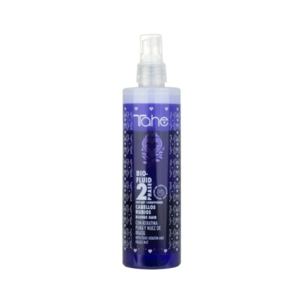 Nenuplaunamas dvifazis kondicionierius šviesiems plaukams Bio-Fluid TAHE, 300 ml